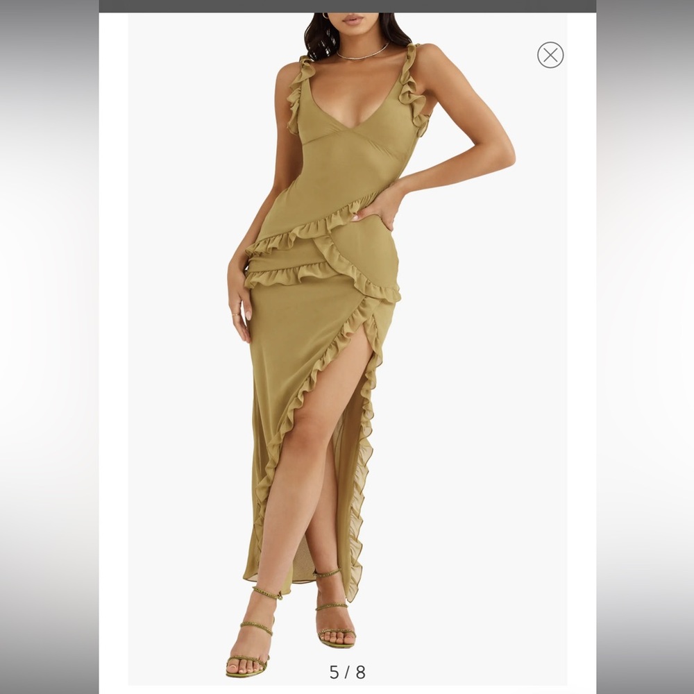 House of CB Pixie Ruffle dress - size Large